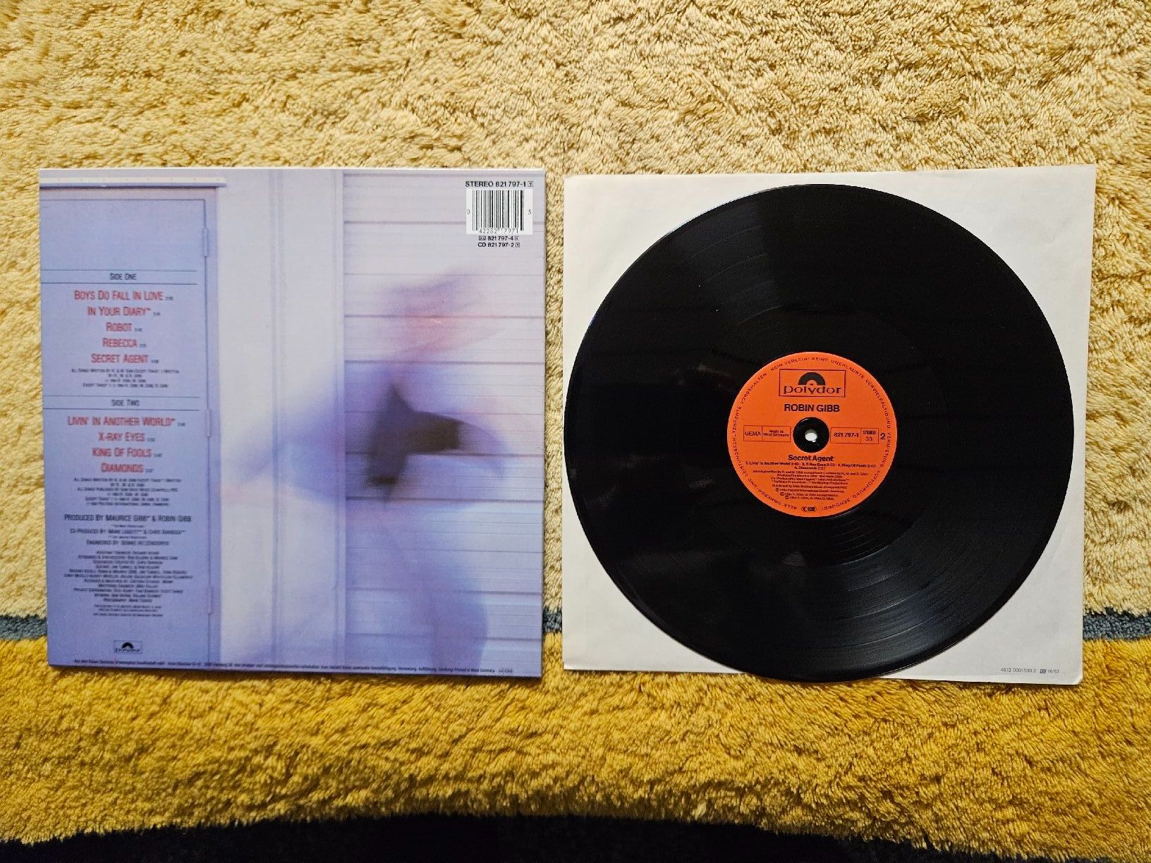 Schallplatten: Robin Gibb Schallplatte Lp - Secret Agent – Neu (gemäss Beschreibung) aus Lyss von Alexine 1