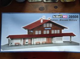 Bahnhof "Blausee-Mitholz", Bausatz von Kibri H0, Fabrikneu