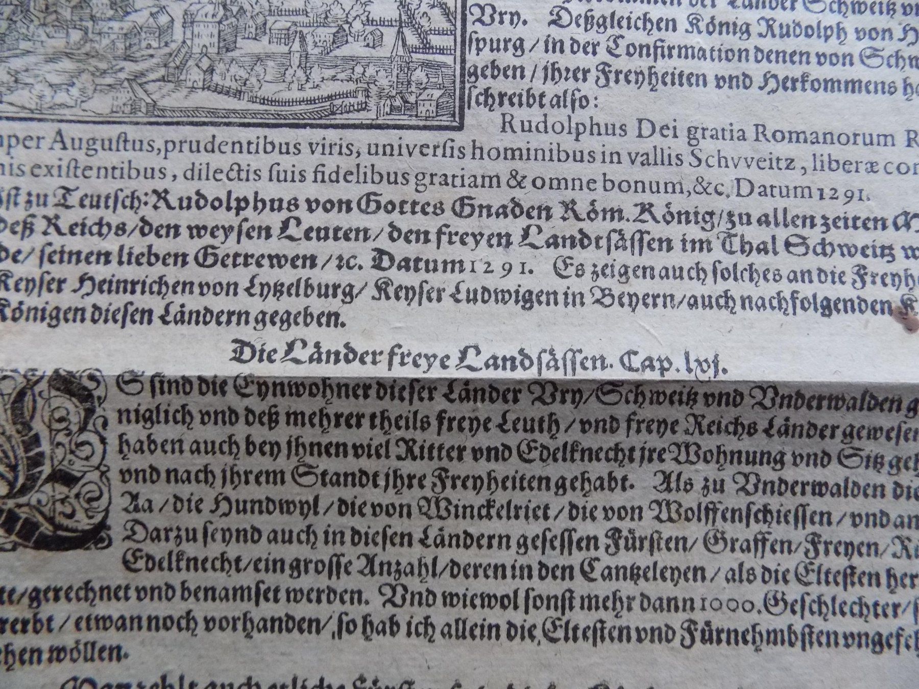 Incisioni: Unterwalden Sarnen – Usato da Risch venduto da Rischli15 7