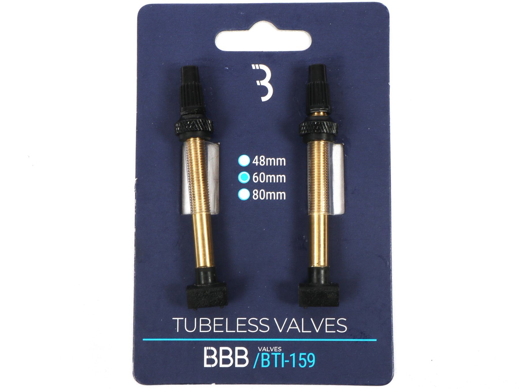 BBB Cycling Pezzi di ricambio: BBB Tubeless Ventile 60mm BTI-159 – Nuovo e nell'imballaggio originale da Steinen venduto da Restwert_Steinen