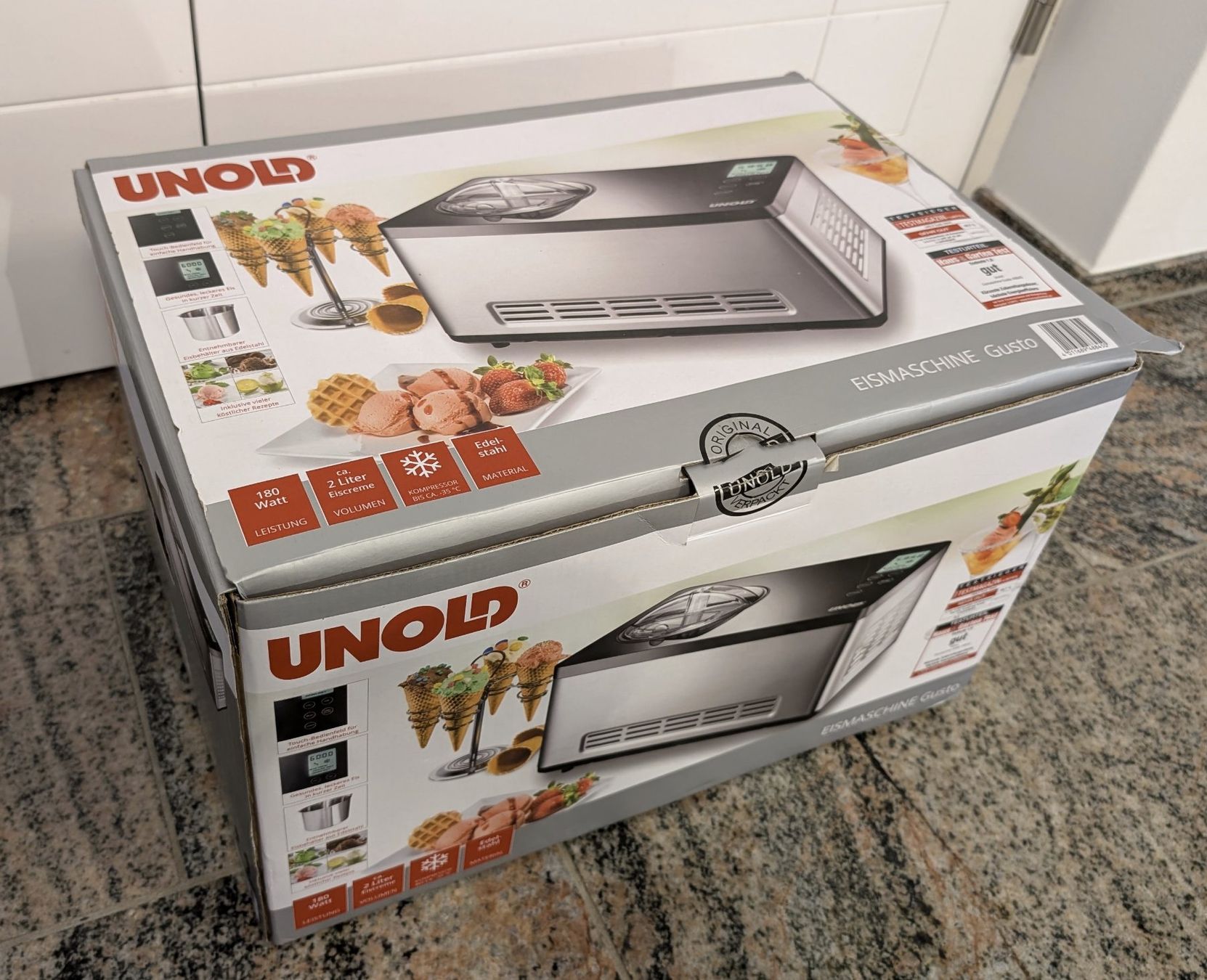 Elettrodomestici da cucina: Glacemaschine / Eismaschine Unold – Usato da Nussbaumen TG venduto da Hzn19k