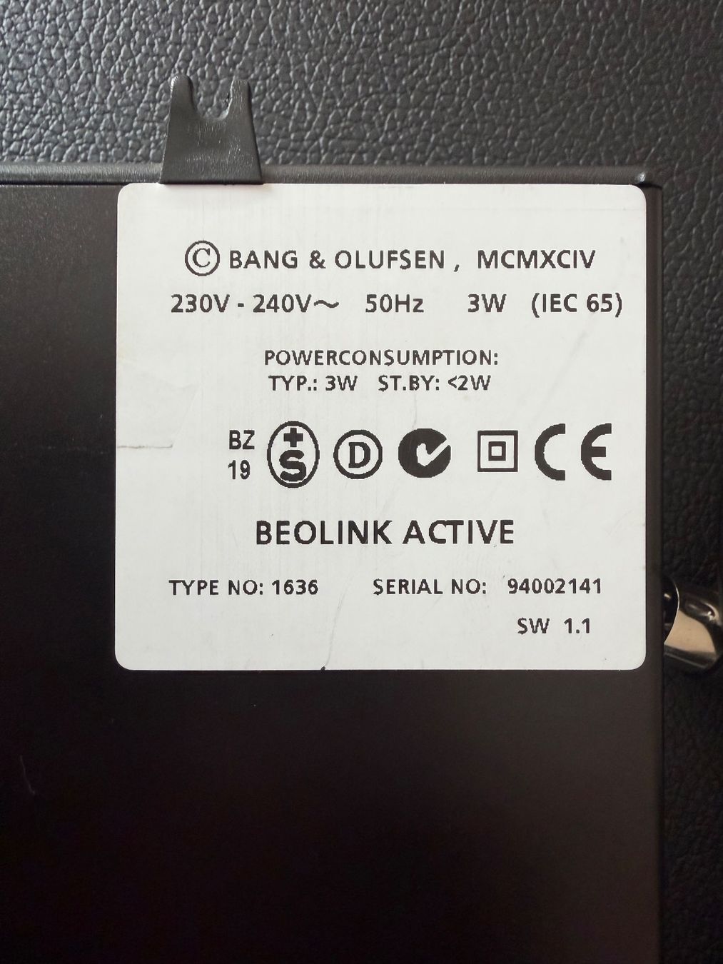 Bang & Olufsen Convertitori: Bang & Olufsen Beolink Active – Usato da Kaltbrunn venduto da OH0815 1