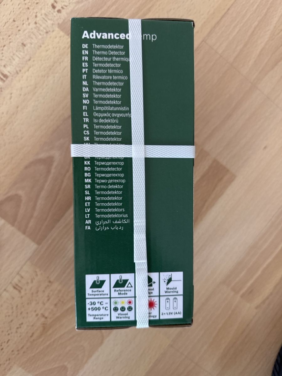 Bosch Messen: Bosch AdvancedTemp Termodetector nuovo – Neu und originalverpackt aus Jona von api_vd98 2