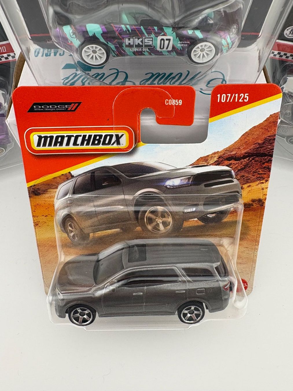 Matchbox Modellini d'auto: Matchbox 2018 Dodge Durango - 2025 - 107/125 – Nuovo e nell'imballaggio originale da Flawil venduto da HeisseReifen 1