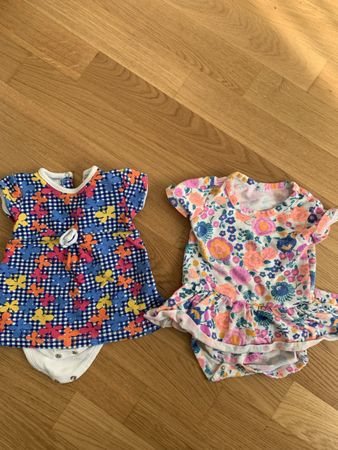 Sommer Bodies Kleidli Set Grösse 62/68 Mädchen