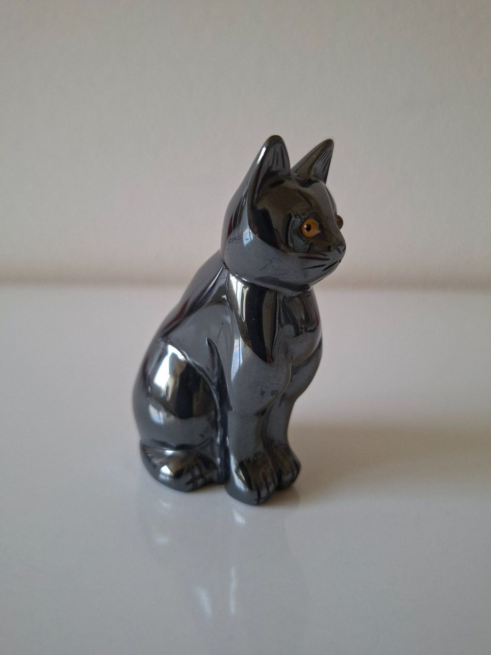 Figurines: Katze aus Hämatit / Blutstein – D'occasion à Zürich par Daniel517 2