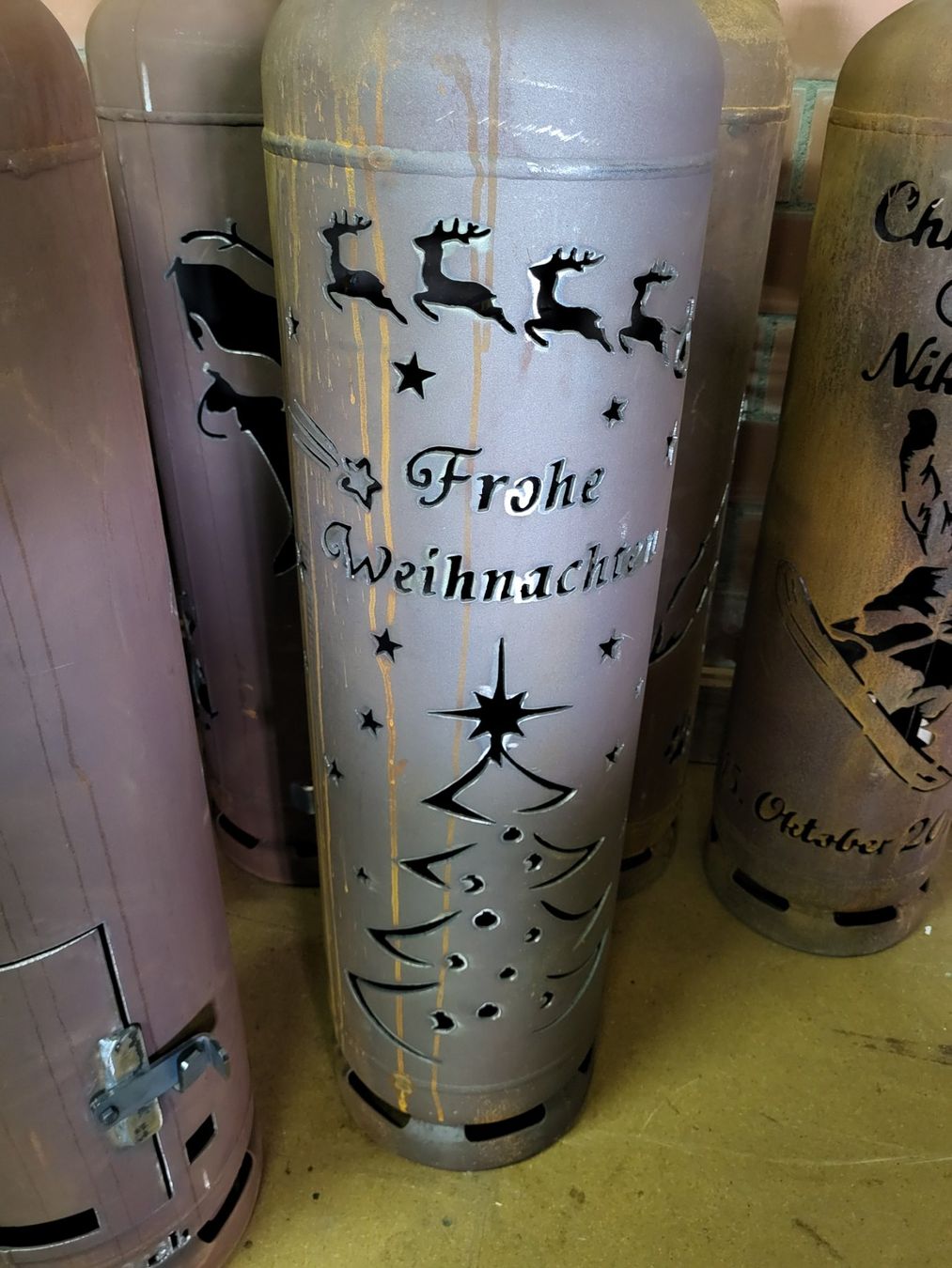 Bracieri: Feuerstelle/Weihnachten – Nuovo (secondo la descrizione) da Diessenhofen venduto da Osio