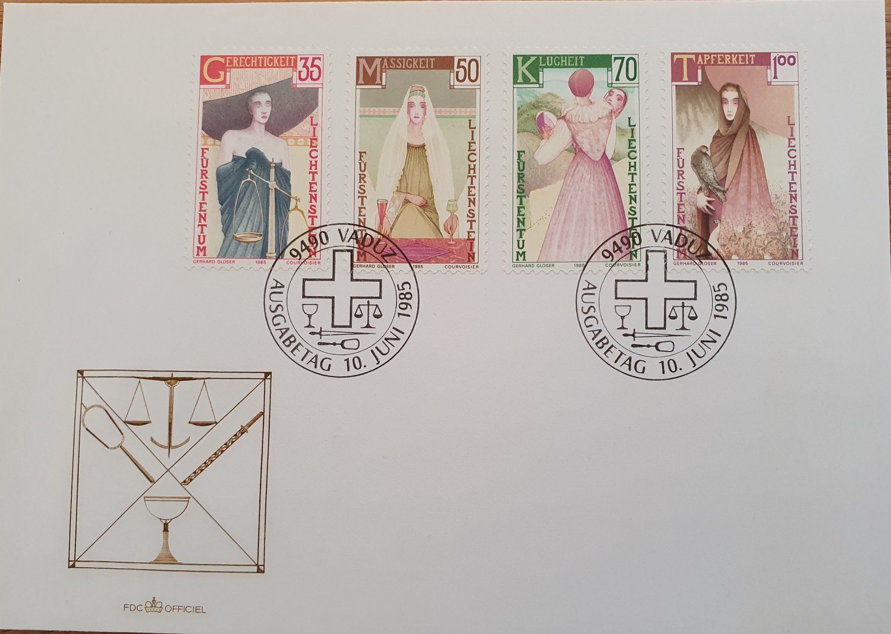 Tutti i francobolli: 1985 JSA / FDC – Nuovo (secondo la descrizione) da Alten venduto da Regenwasser 3