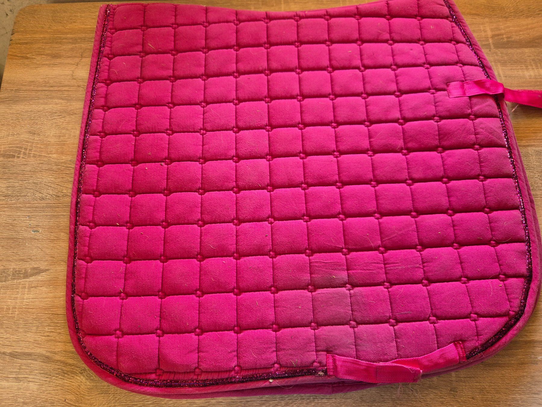 Coperte: Schabracke Rosa inkl Ohrengarn – Usato da Meggen venduto da Orrinka20 2