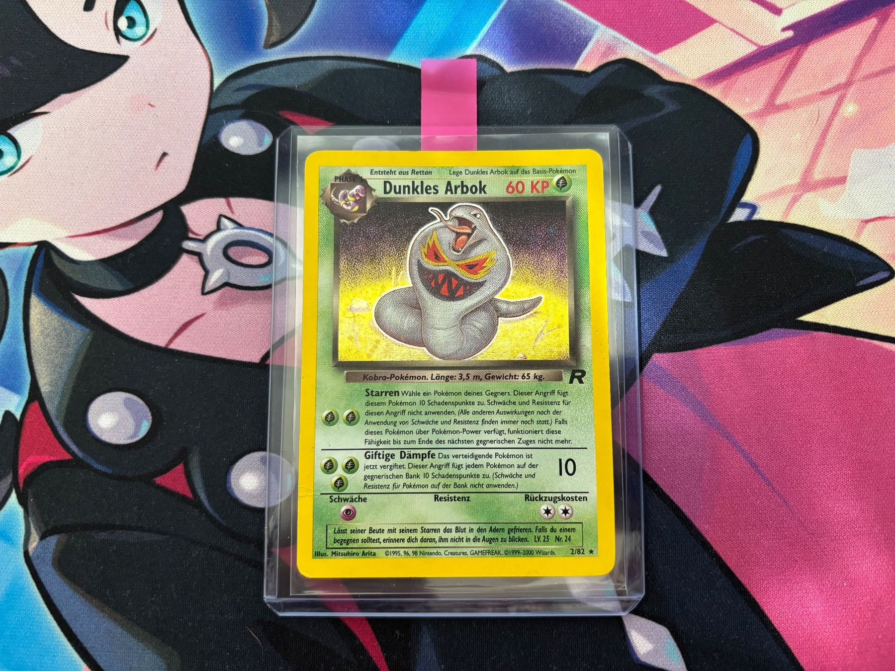 Pokémon Carte collezionabili: 2000 POKEMON Dunkles Arbok Holo Team Rocket 2 – Usato da Wilen (Sarnen) venduto da Seeungeheuer