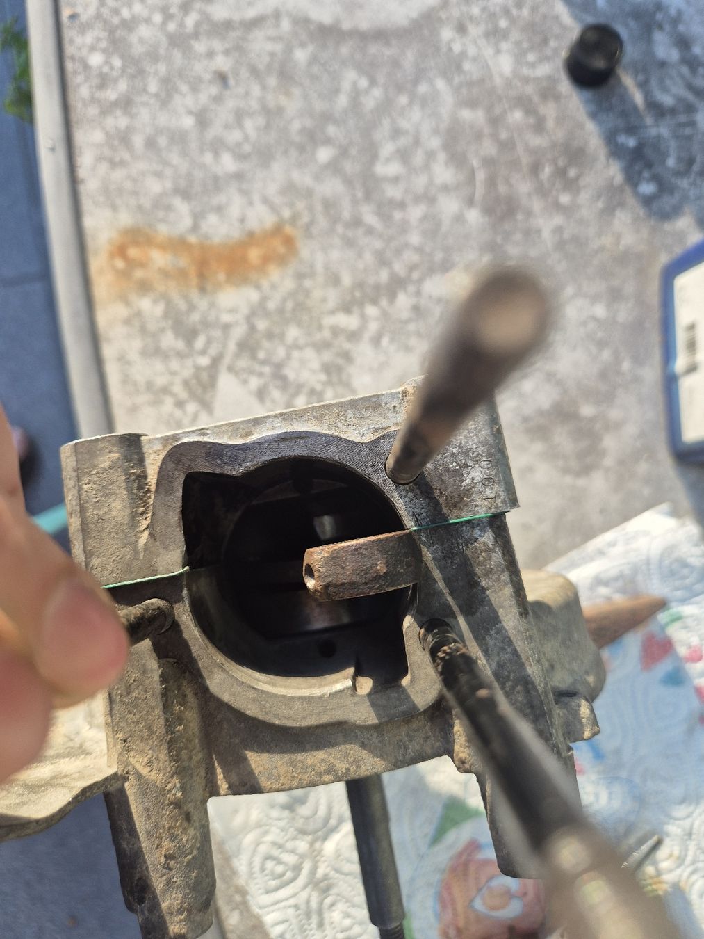 Piaggio Parti ricambio per ciclomotori: Carter Piaggio Ciao originale - Revisionato e pulito – Usato da Medeglia venduto da uls_w5qc 1