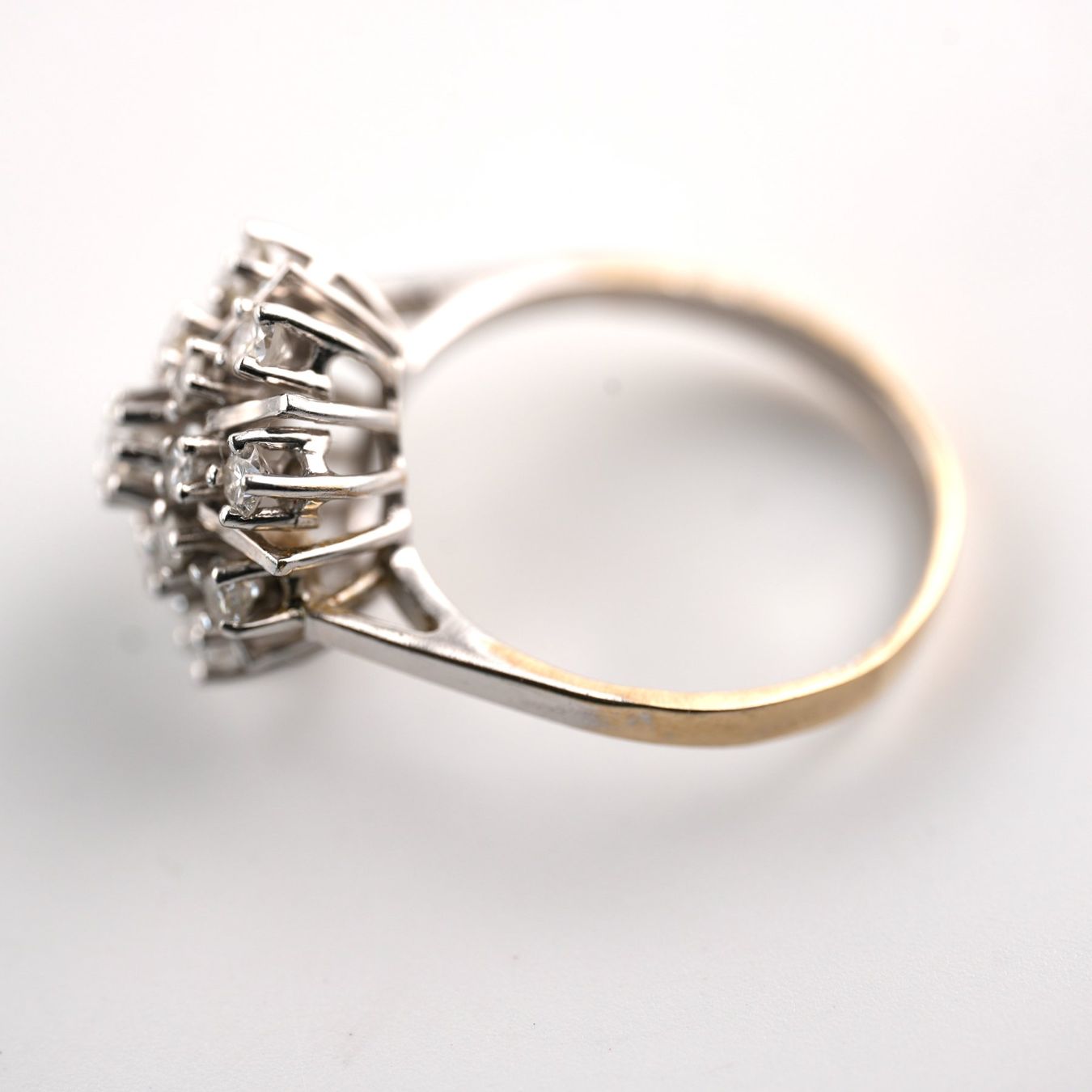 Bagues: Weissgoldring mit Diamanten – D'occasion à Basel par Vip24 5