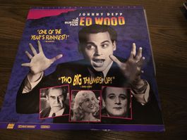 Ed Wood Laserdisc, Sammlerstück, Johnny Depp, Top Zustand!