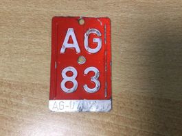 Velo Nummer AG 83 guten Zustand 