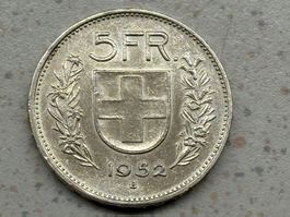 1952 5 Franken Super Stück!!   selten