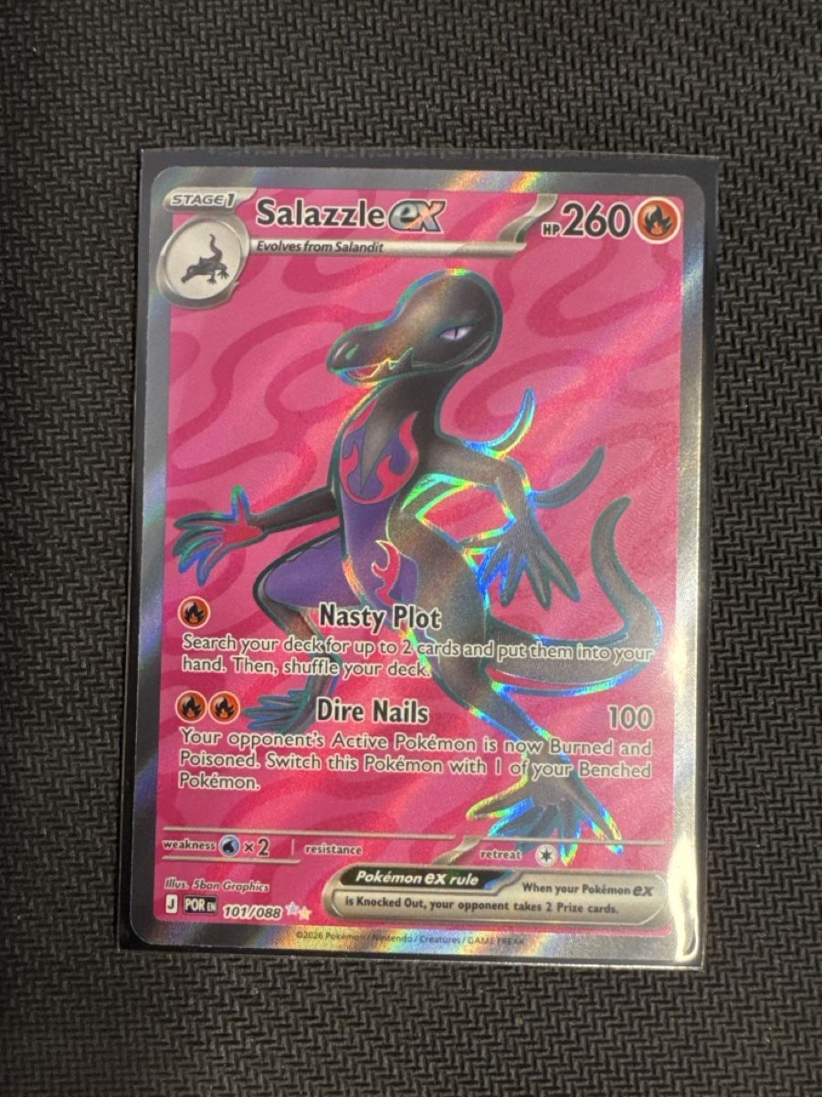 Pokémon Carte collezionabili: Pokémon Karte Salazzle – Nuovo (secondo la descrizione) da Volketswil venduto da kev_8cfn