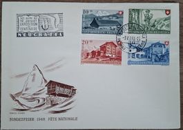Pro Patria 1948 P2 + 50.- Illustration 
