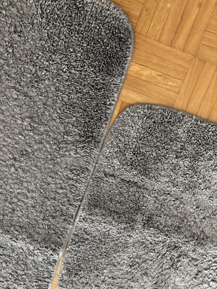 Tappeti: 2 graue Badezimmerteppiche / Badvorleger – Usato da Luzern venduto da aloevira 2