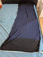 traditionellen Wüstenschals von der Sahara in blau-schwarz