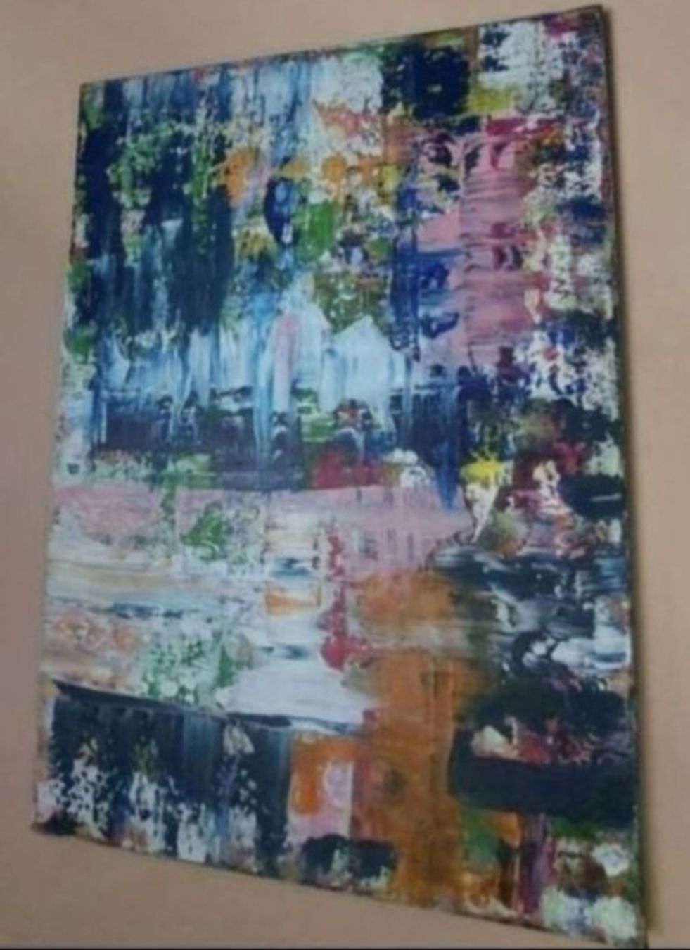 Dipinti: Gemälde Abstrakte Kunst handmade 50×70 – Nuovo (secondo la descrizione) da Riehen venduto da Steinbock1970 2
