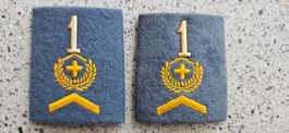*** Patten /Schulterschlaufen mit Nummer ***