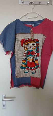Damen T-Shirt bunt, neu 40/42