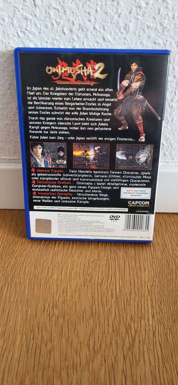 Sony Spiele: PS2 - Onimusha 2 – Gebraucht aus Münsingen von Heroism2010 1