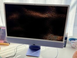 iMac 24-Zoll M1 2021 16GB Speicher Blau guter Zustand