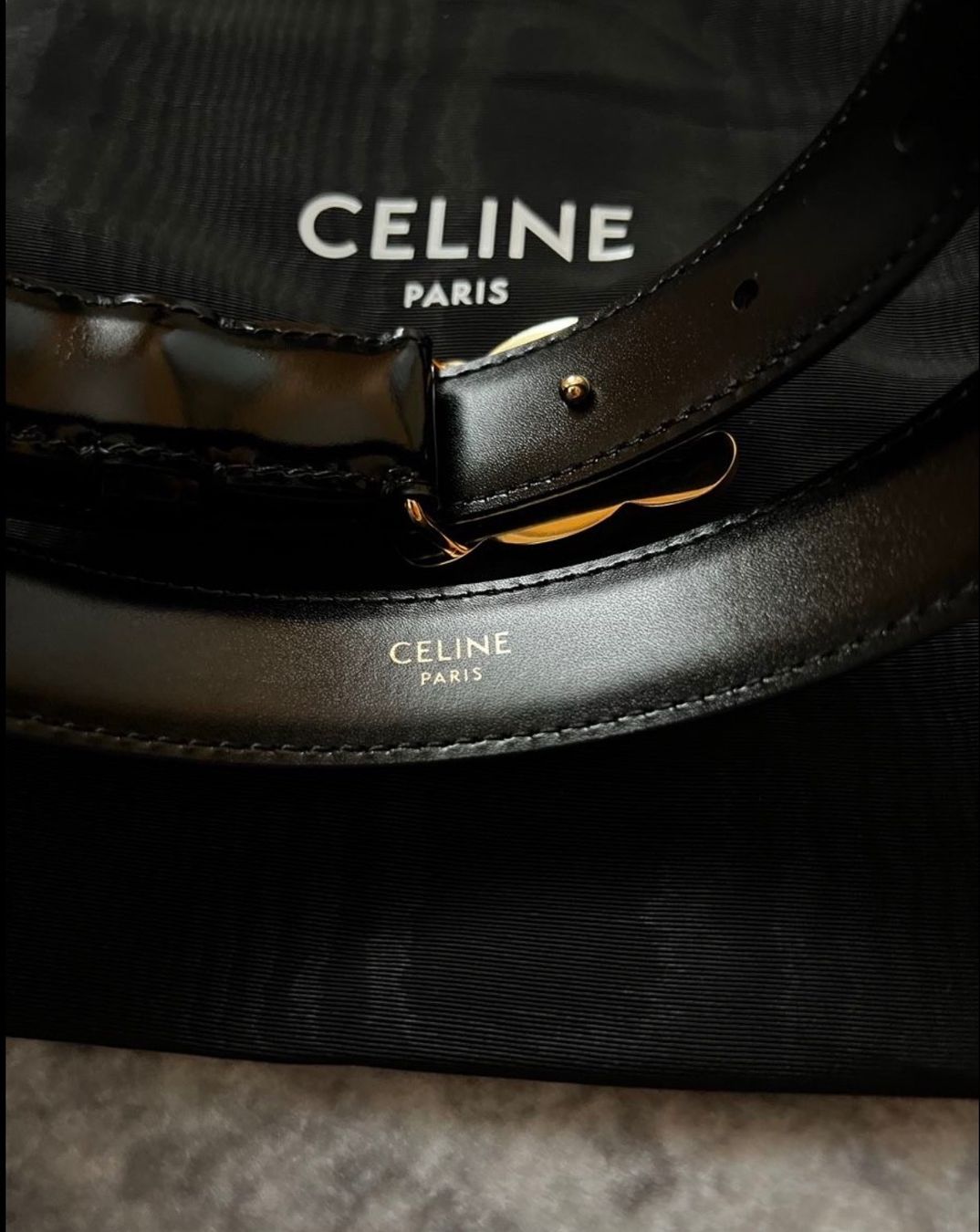 Cinture: Celine Gürtel Triomphe – Nuovo e nell'imballaggio originale da Wattwil venduto da BL0NDA 3