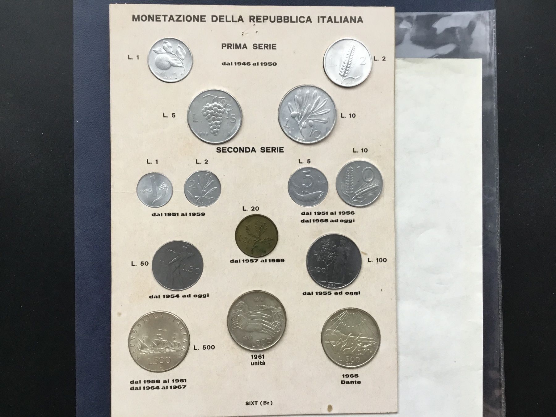 Tutti le monete: Monetazione della Repubblica Italiana,Prima e seconda serie – Usato da St. Margrethen SG venduto da alfapeugeot10