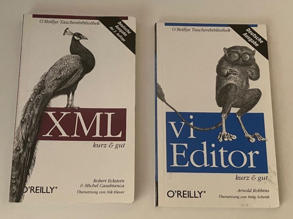 Libri: O'Reilly: XML kurz & gut / vi-Editor kurz & gut – Usato da Henggart venduto da iTuRi65