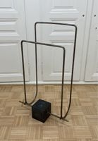 Stahlrohr Stein Kleiderständer Schirmständer vintage Design