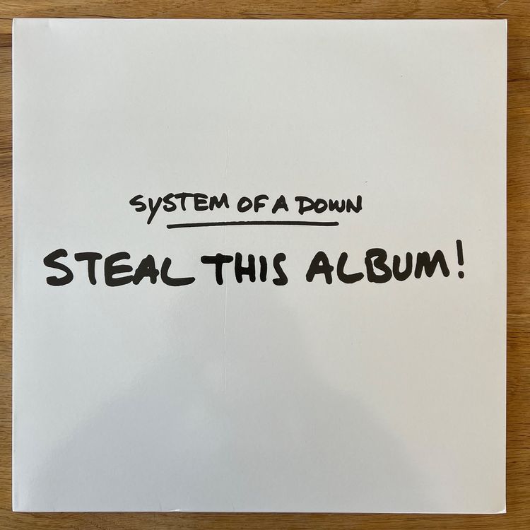 System Of A Down - Steal This Album / 1. EU-Press. on Vinyl (Neu ...
