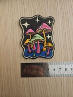 Aufnäher Magic Mushrooms Pilze Acid 70ies