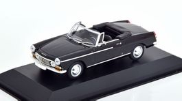 Peugeot 404 Cabriolet 1961-1968 schwarz  1:43 von MaXichamps