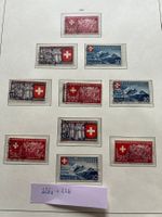 CH 1939 Serie d/f/i Landi  mit 226a/226 gest.  (M839)