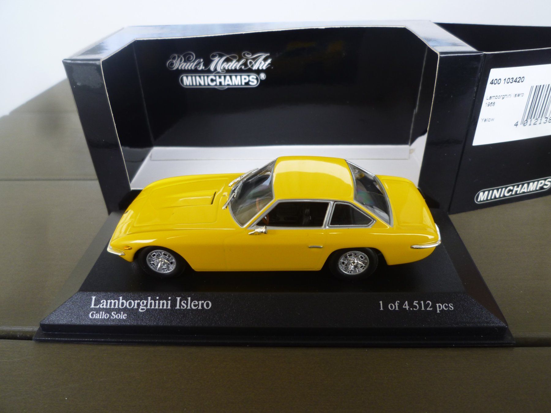 Lamborghini Modellautos: Lamborghini Islero (1968) – Neu und originalverpackt aus Flawil von Imperiosud 1