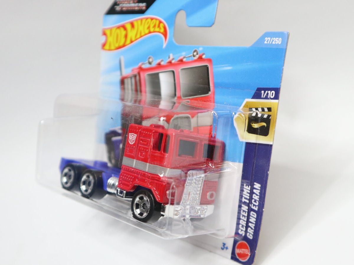 Hot Wheels Modellini d'auto: Hot Wheels Transformers Optimus Prime – Nuovo e nell'imballaggio originale da Eschenbach SG venduto da Astalavista 1