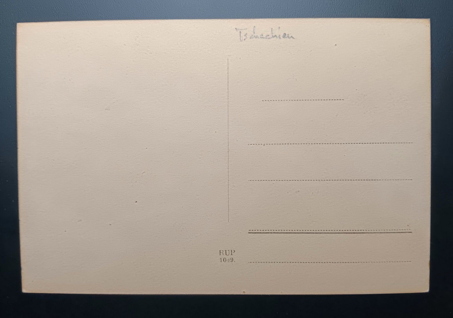 Cartoline postali: TSCHECHIEN Litho Karte – Usato da Holderbank AG venduto da DINOS-PHILA 1