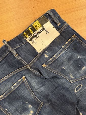Dsquared2 Jeans Herren Grösse 48 Used Look dunkelblau