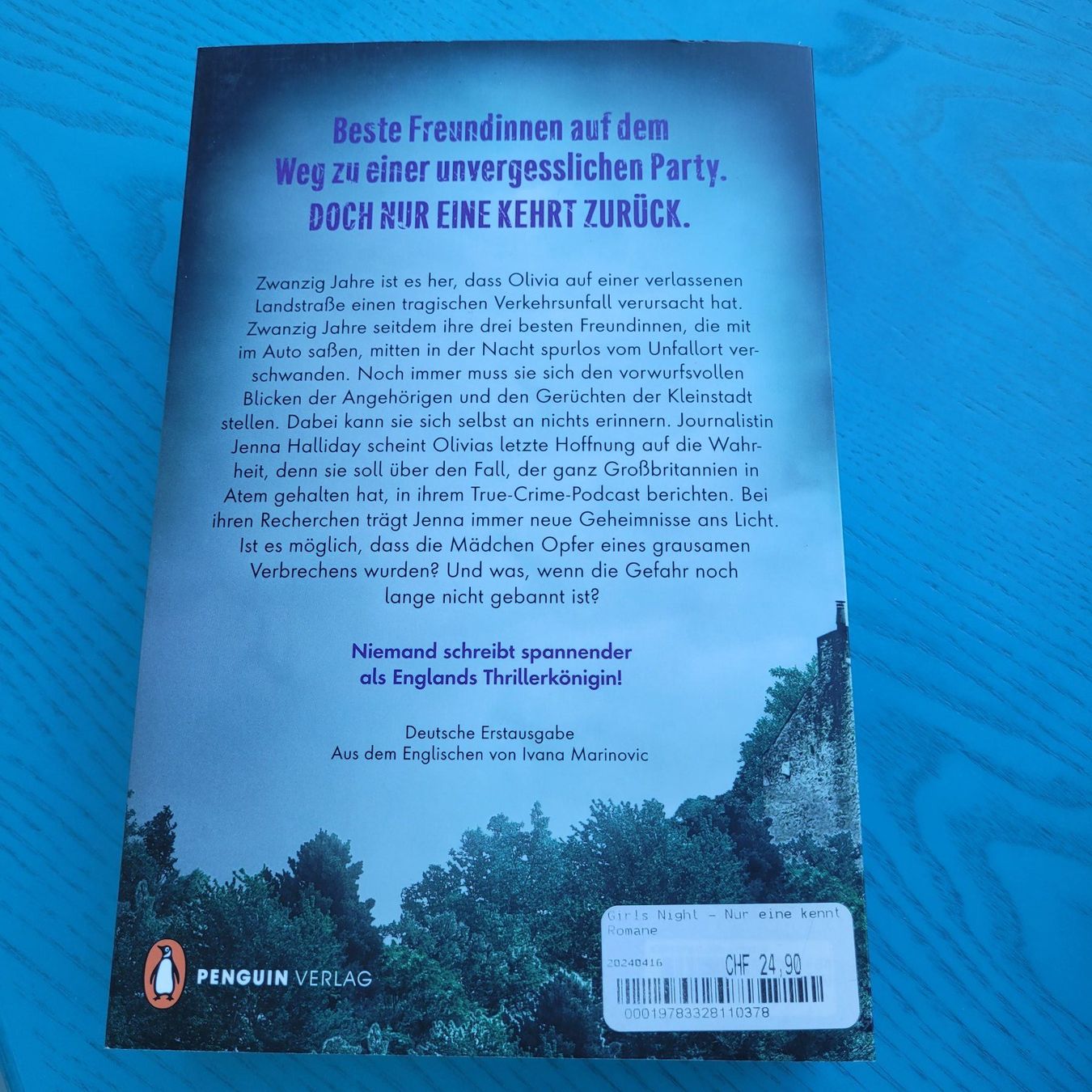 Libri: Claire Douglas - Girls Night – Nuovo e nell'imballaggio originale da SCHÜBELBACH venduto da CoKaHa 1
