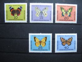 DDR 1964 Schmetterlinge **
