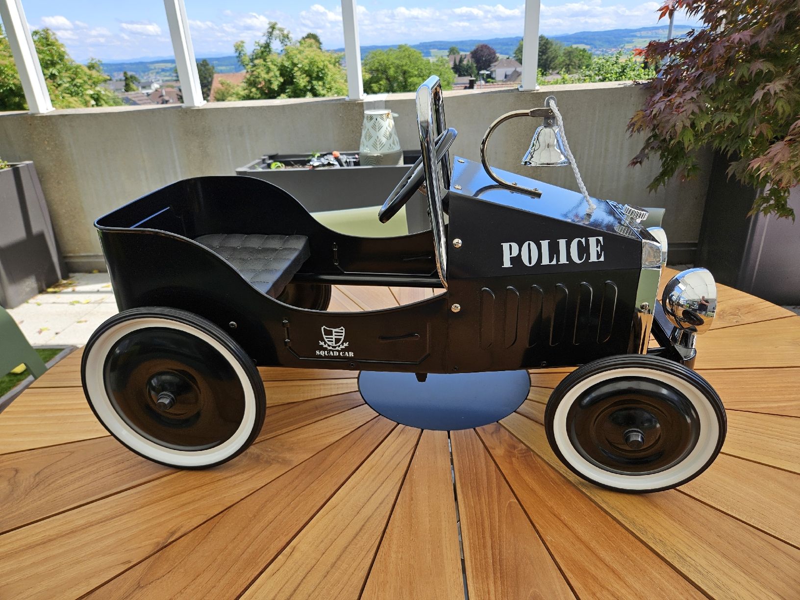 Baghera Veicoli per bambini: Baghera Polizei Trettauto aus Blech – Nuovo (secondo la descrizione) da Grenchen venduto da Fluri1 4
