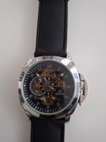Herrenuhr ODER Automatik Skelett / schwarz