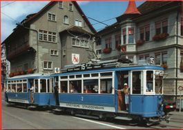 ZÜRICH Städtische Strassenbahn - Tram No. 15