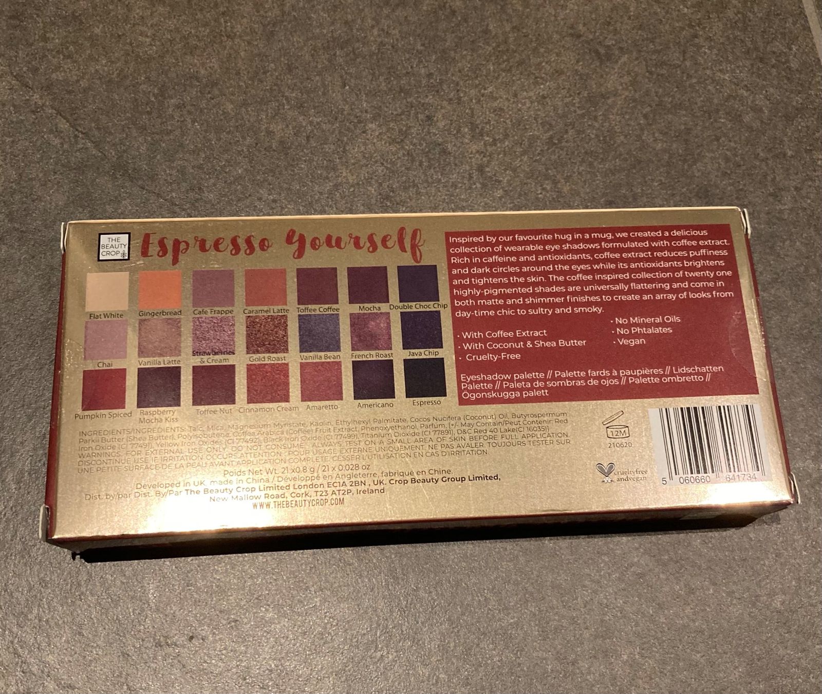 Make-up: Neue Espresso Yourself Lidschatten Palette – Nuovo e nell'imballaggio originale da Laupen ZH venduto da Elti2017 1