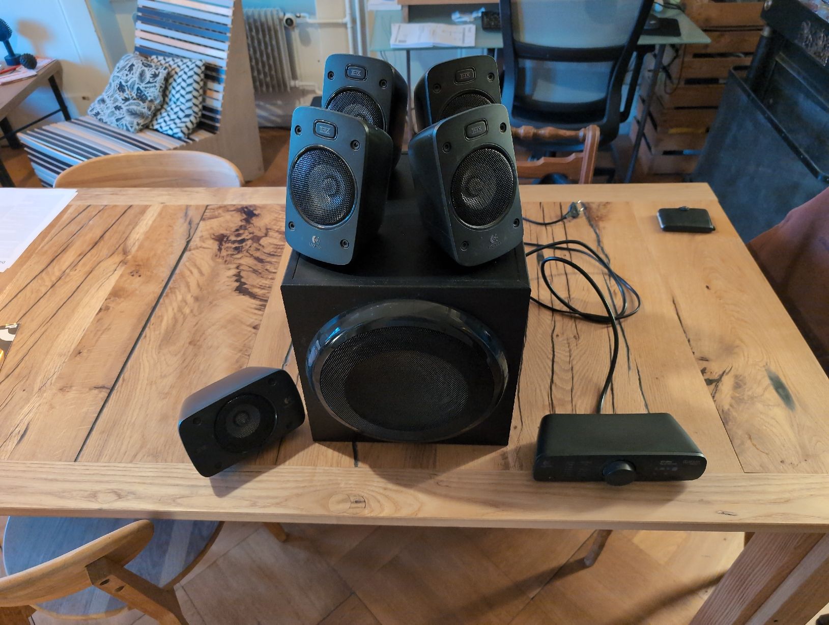 Logitech Heimkino: Logitech Z906 Lautsprechersystem 5.1 – Gebraucht aus Bern von Janwe77