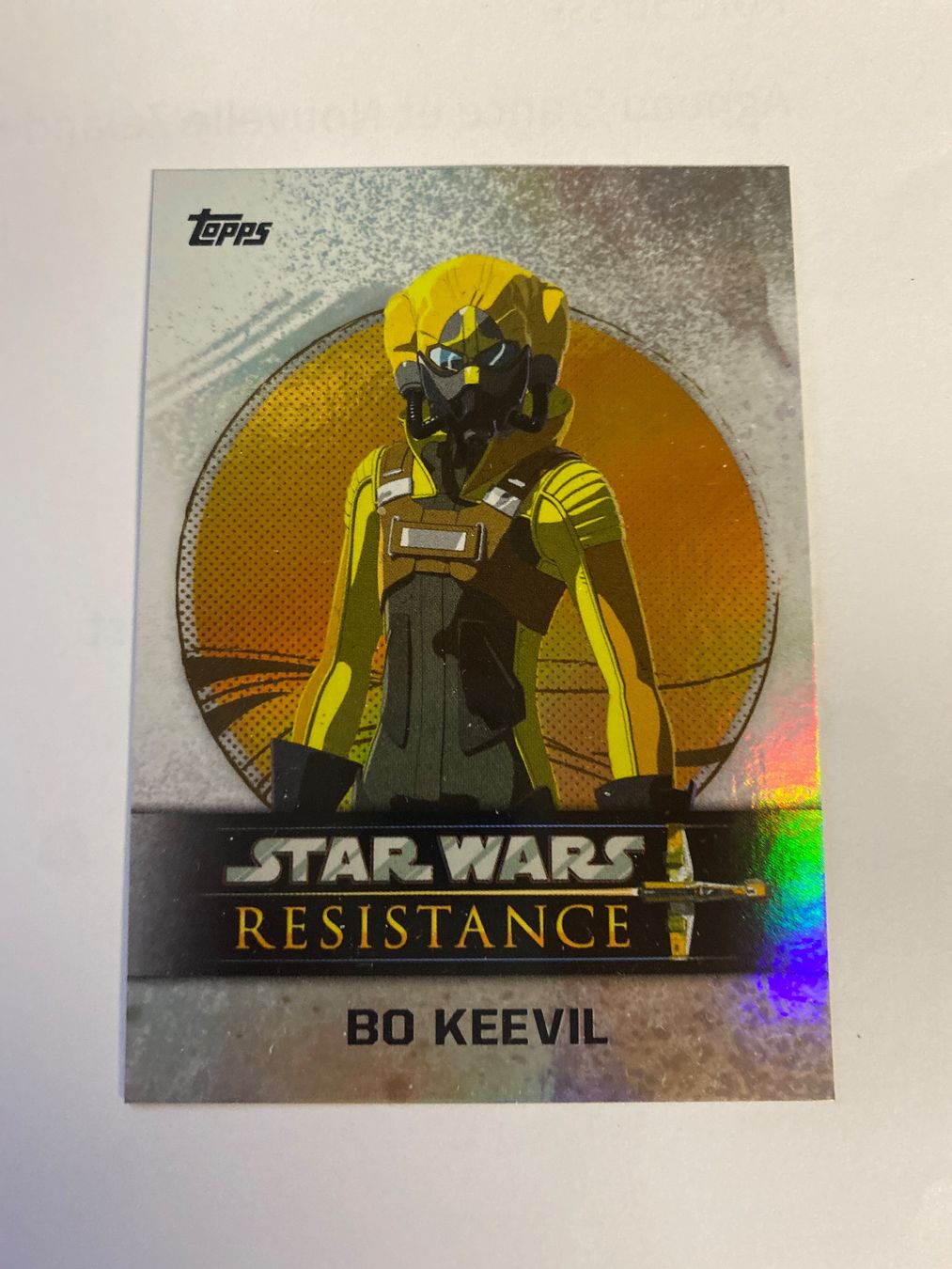 Star Wars Sammelbilder & Trading cards: Carte Star Wars Resistance - Bo Keevil - Topps – Neu (gemäss Beschreibung) aus Le Brassus von cinema13