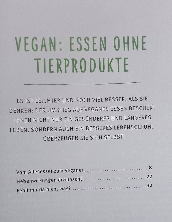Libri: VEGAN für Einsteiger  – Usato da Büsserach venduto da pepper44 4