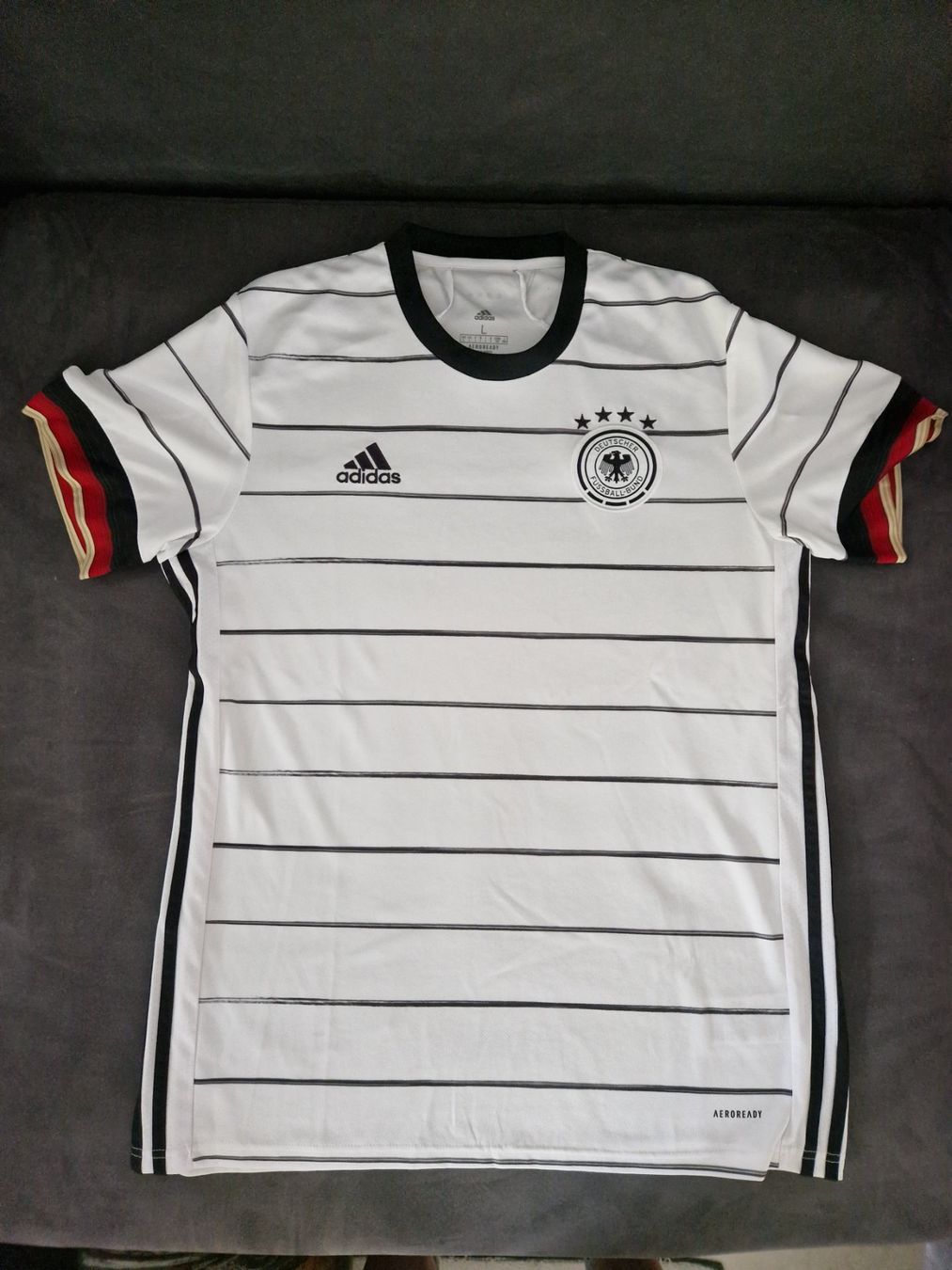 Adidas Canottiere & Pantaloni: Fussballtrikot Deutschland – Usato da Villars-sur-Glâne venduto da Mark_988